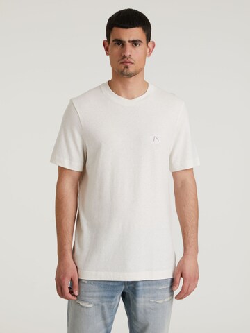 T-Shirt 'Ethan' CHASIN' en blanc : devant