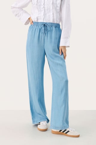 Loosefit Pantalon 'Cibel' Part Two en bleu : devant