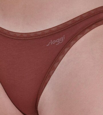 SLOGGI Panty 'GO' in Brown