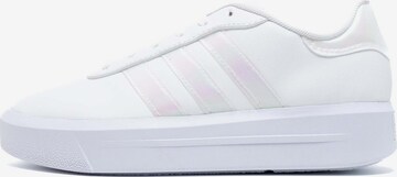 Baskets basses 'Court Platform' ADIDAS ORIGINALS en blanc : devant