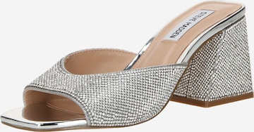 STEVE MADDEN Pantolette in Silber: predná strana