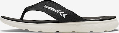 Hummel Badeschuh in schwarz / weiß, Produktansicht