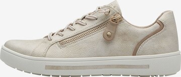 JANA Sneakers laag in Goud