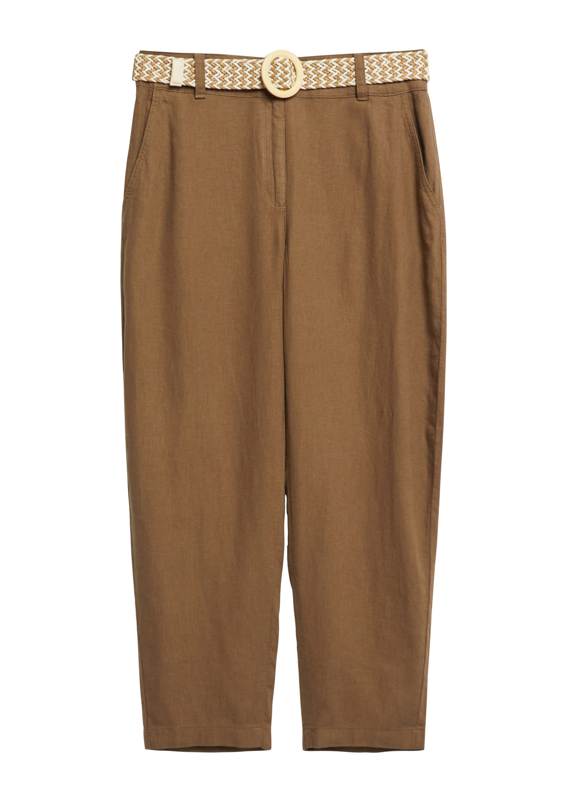 s.Oliver Pants in Brown: front