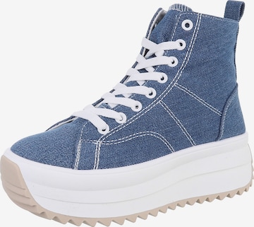 Ital-Design Sneaker high in Blau: Vorderseite