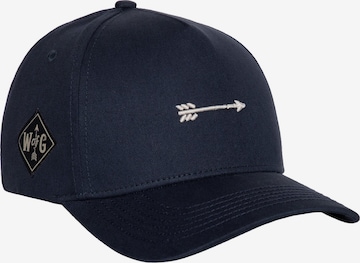 WAY OF GLORY Cap in Blau: Vorderseite