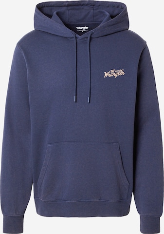 WRANGLER Collegepaita 'AMERICANA' värissä sininen: etupuoli