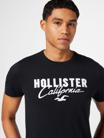 HOLLISTER Футболка в Черный