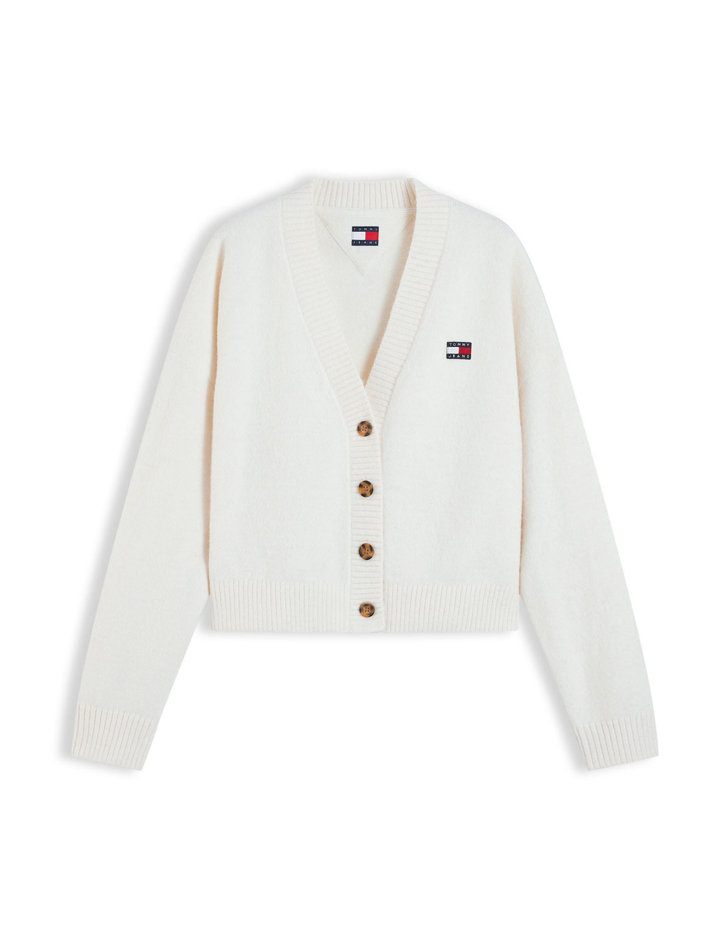 Tommy Jeans - Cárdigan en blanco: frente