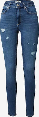 ONLY Slimfit Farkut 'ONLBlush' värissä sininen: etupuoli