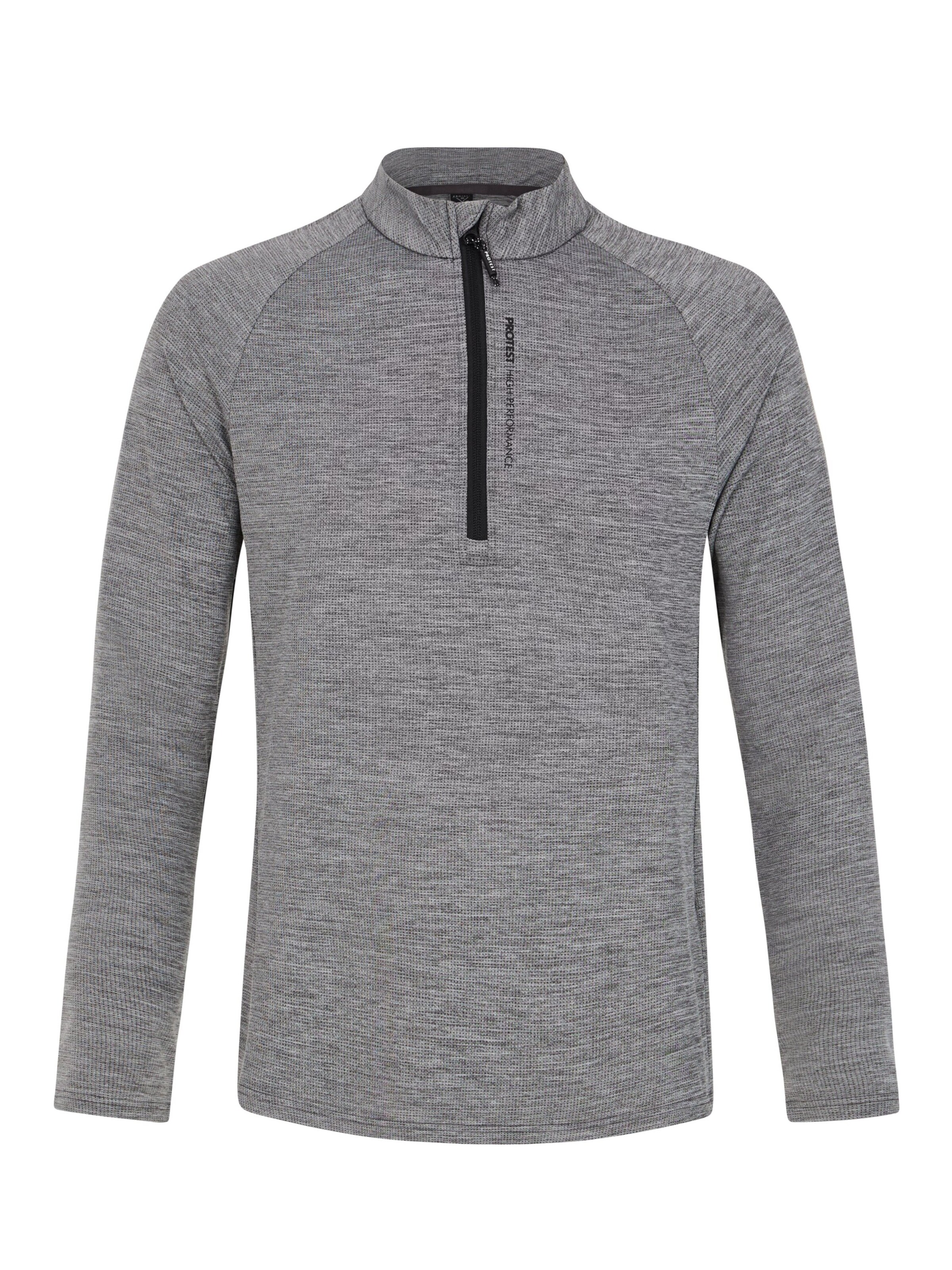 PROTEST Sportsweatshirt 'PRTHENRY'‌‌‌‌‌‌‌‌‌‌ in Grau: Vorderseite