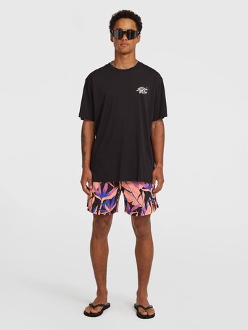 O'NEILL Μπλουζάκι 'Retro Back' σε μαύρο