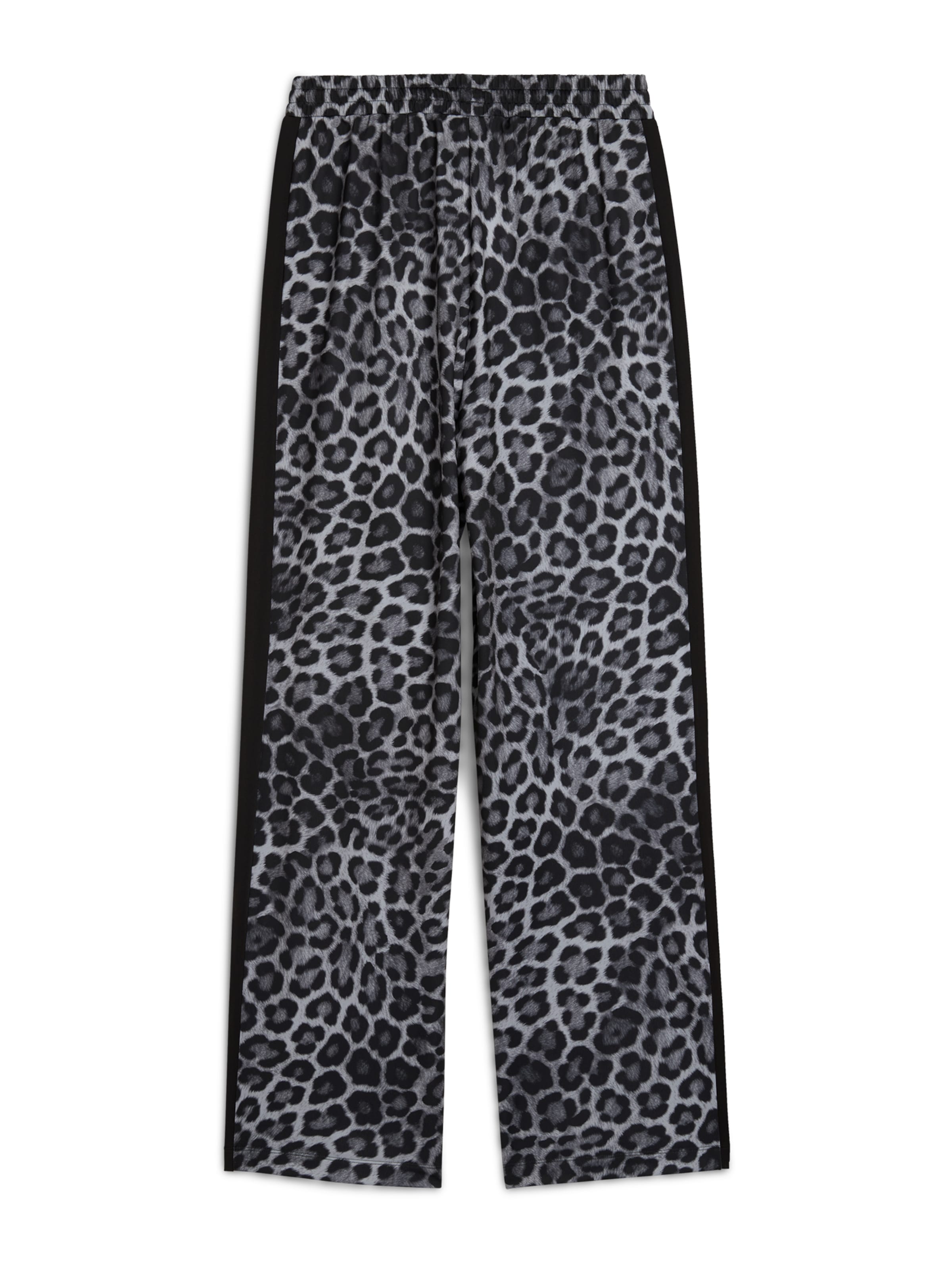 PUMA Ohlapna forma Hlače 'T7 LUXE' | črna barva