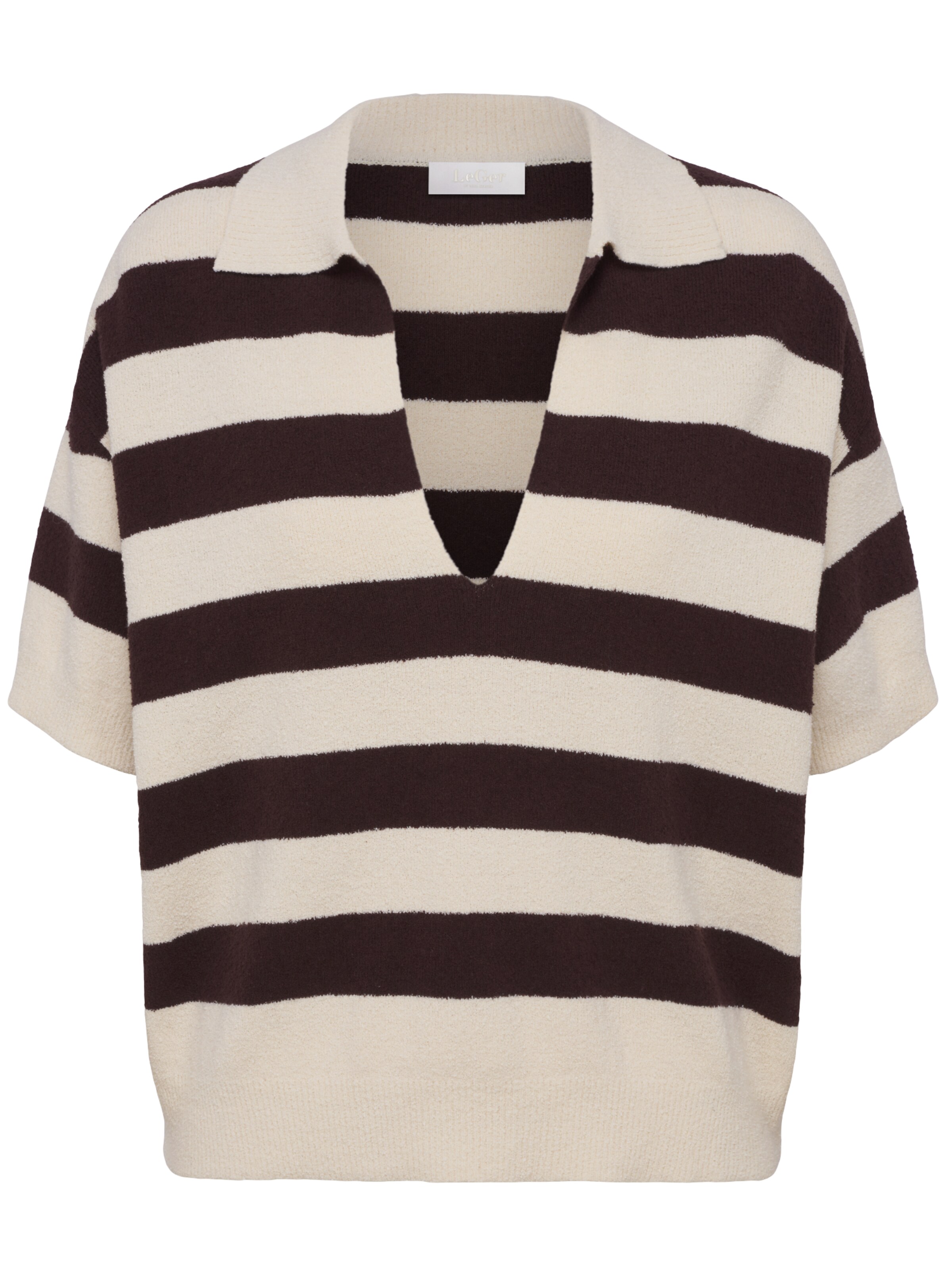 LeGer by Lena Gercke Sweater 'Lisey' in Brown / White, Item view