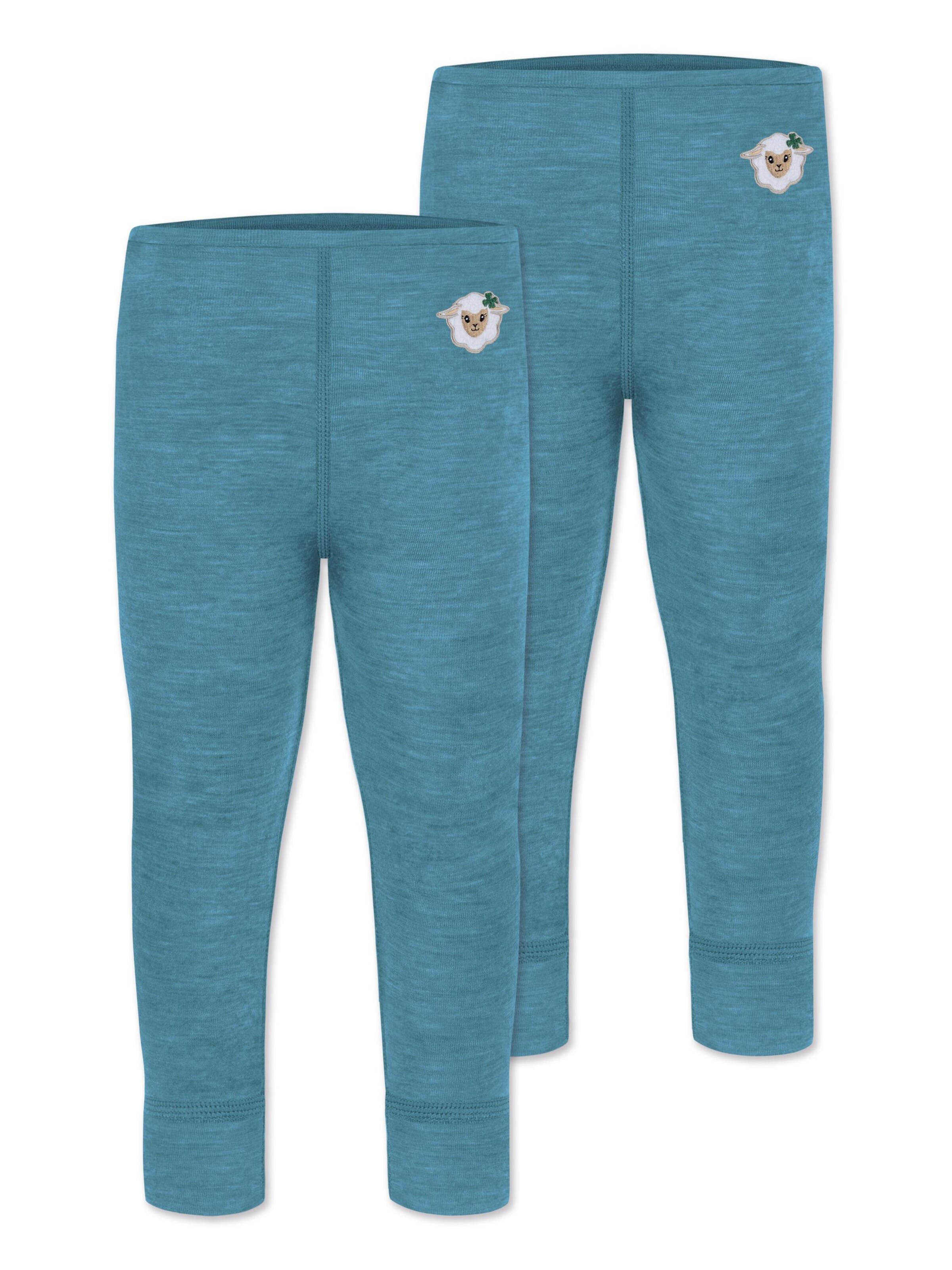 Sous-vêtements normani en bleu : devant