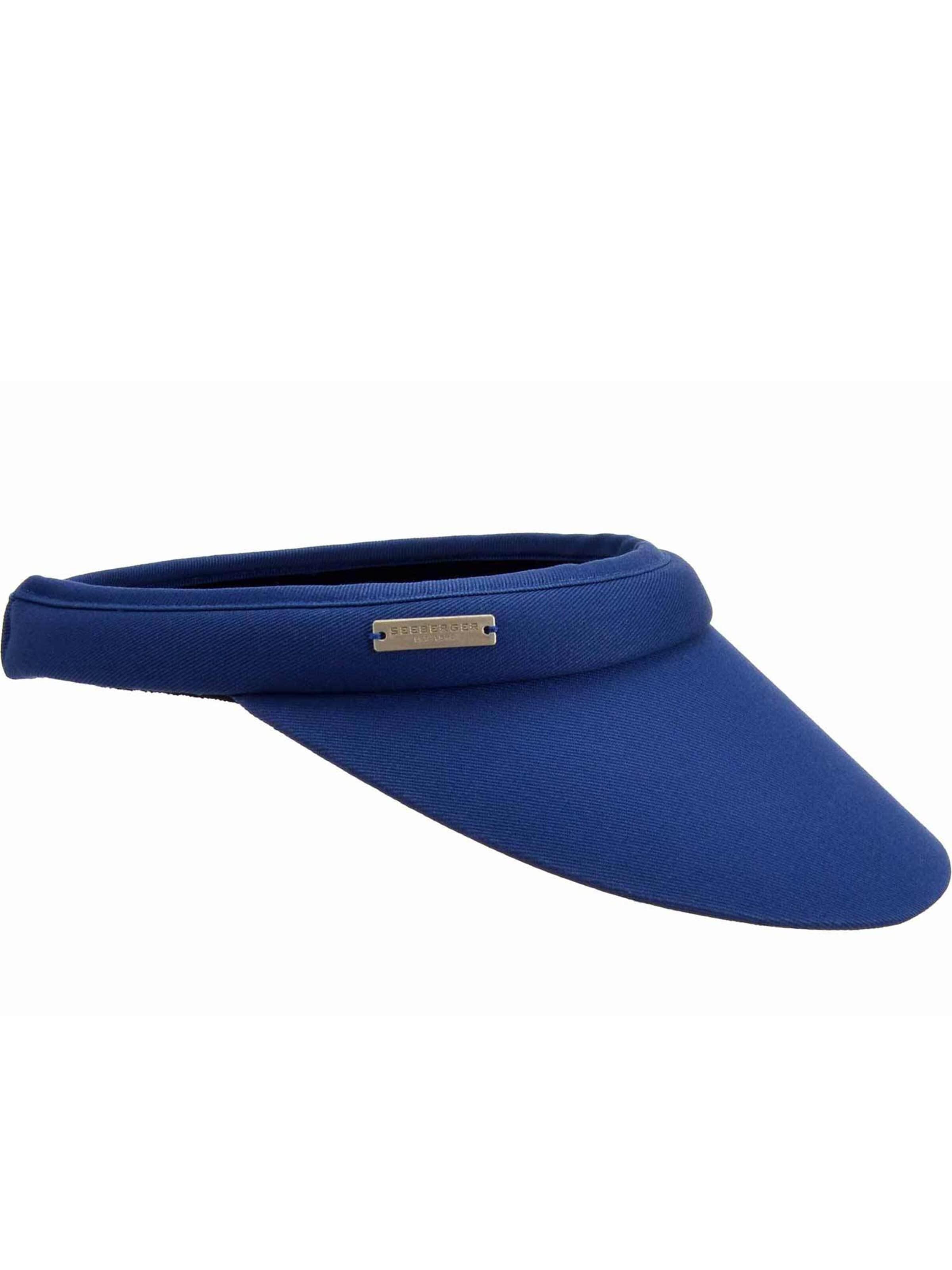 Seeberger Hut 'Visor'‌‌‌ in Blau: Vorderseite