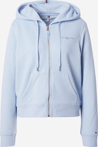 TOMMY HILFIGER Sweat jacket in Blue: front