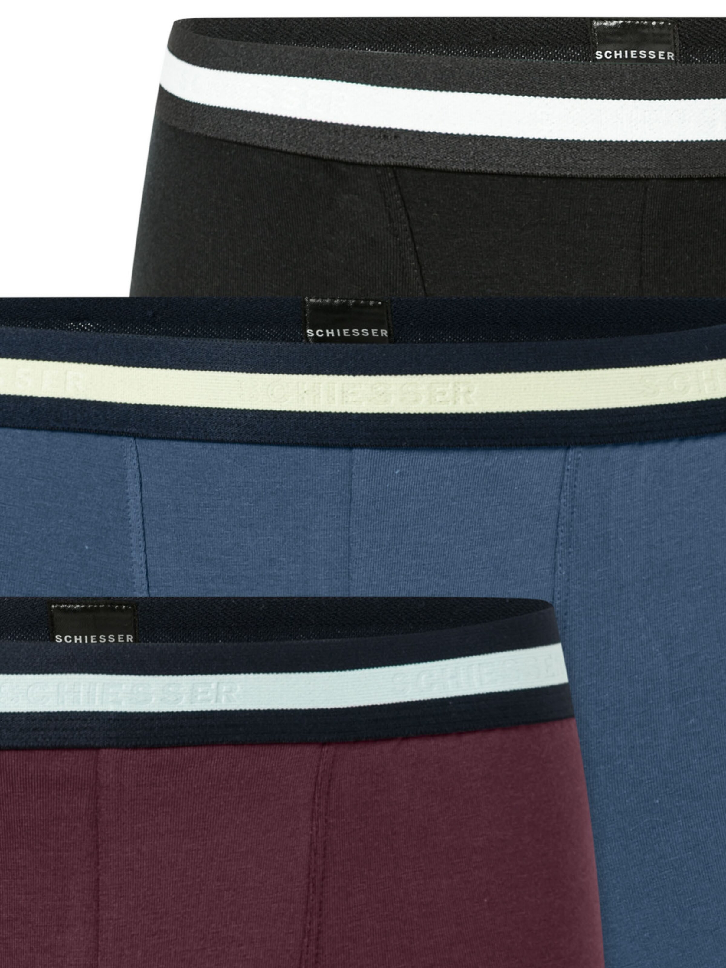 SCHIESSER Onderbroek ' 955 ' in Blauw