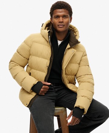 Superdry Winter Jacket in Yellow