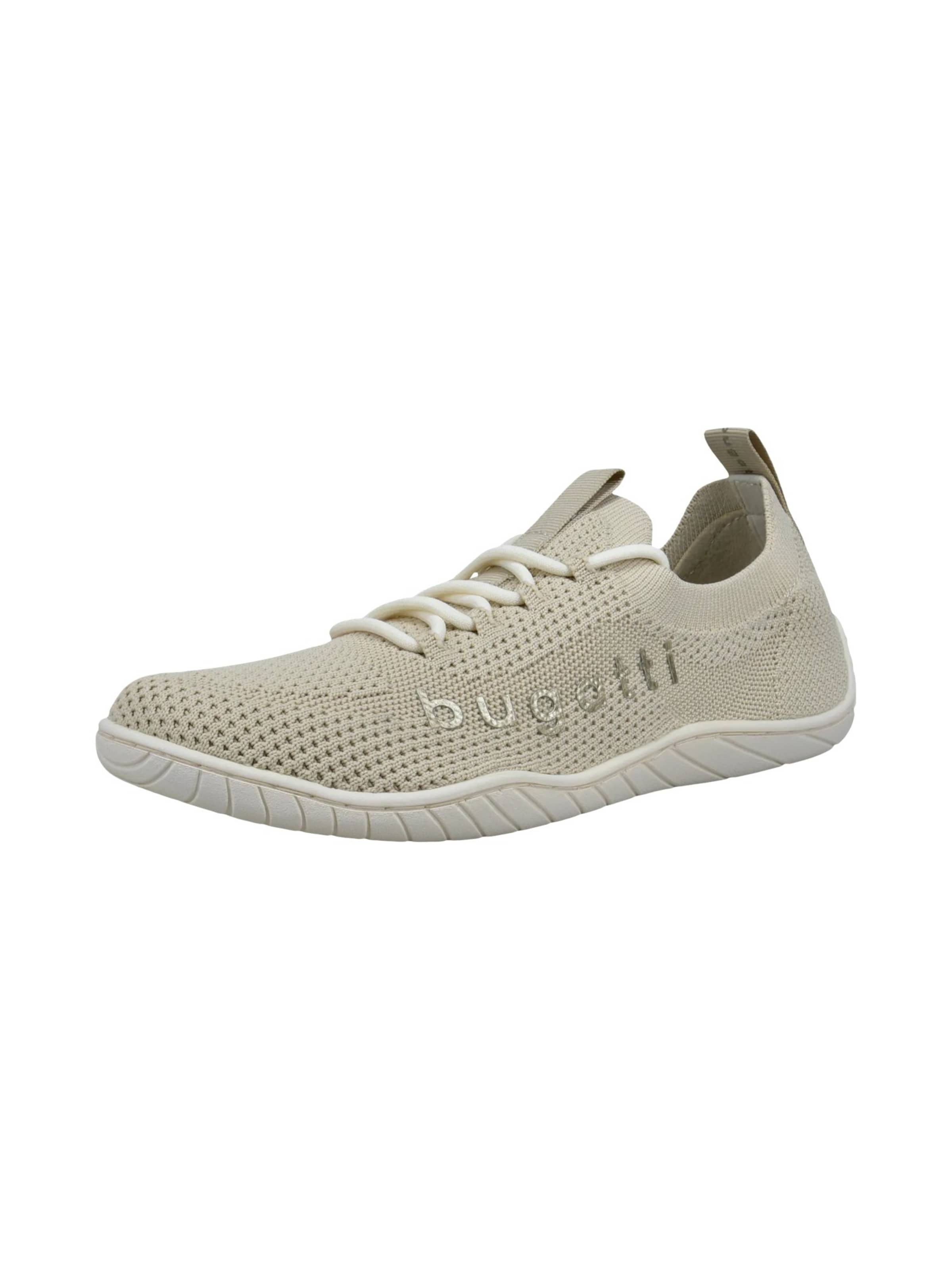 Baskets basses bugatti en beige : devant