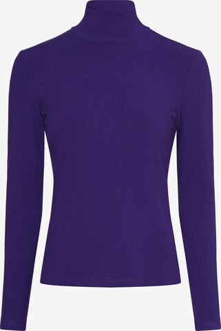 T-shirt Marie Lund en violet : devant