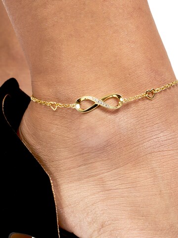 SERASAR Armband 'Anklet Infinity' i guld