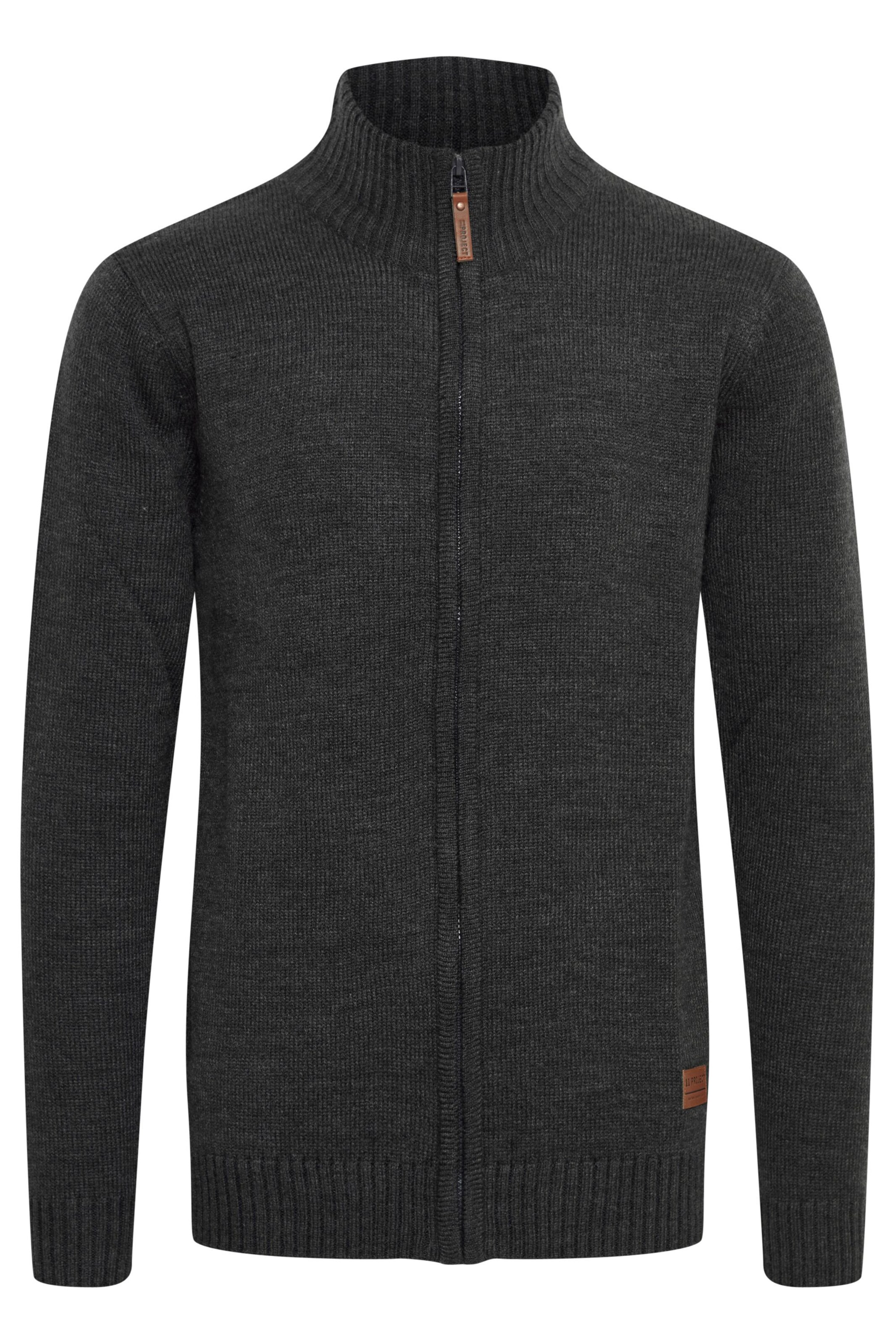 Vestes en maille 11 Project en gris : devant