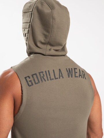 Gorilla Wear Sports sweatshirt 'Marshall' in Brown