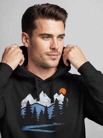 Neverless Sweatshirt 'Destination'‌‌ in Schwarz