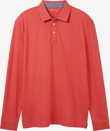 TOM TAILOR Poloshirt in Rot: predná strana