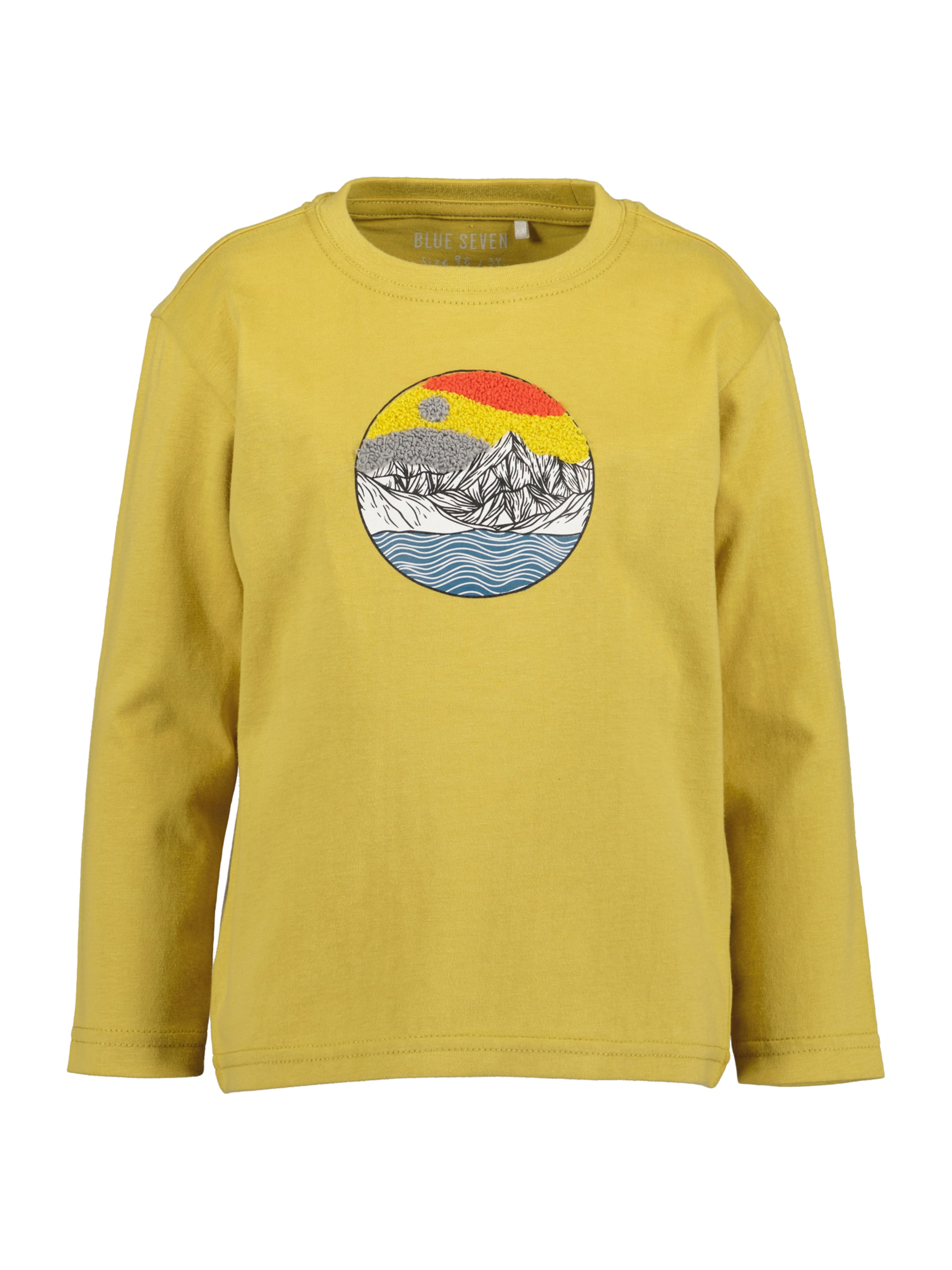 BLUE SEVEN Shirt in Yellow: front