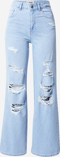 Jeans Tally Weijl pe albastru denim, Vizualizare produs