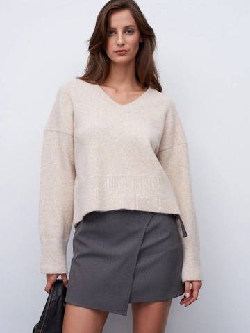 Dilvin Sweater 'Pullover' in White