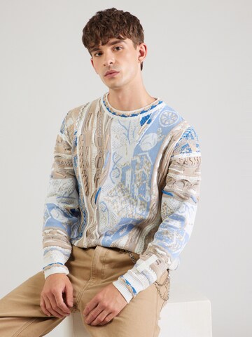 Carlo Colucci Sweater in Beige: front