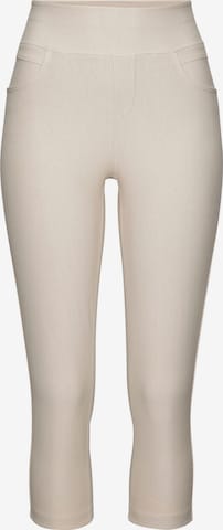 H.I.S Skinny Jeggings in Beige: Vorderseite