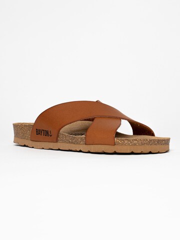 Mule 'Gomera' Bayton en marron