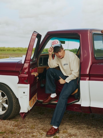 !Solid Sweatshirt ' SDUrton ' in Beige