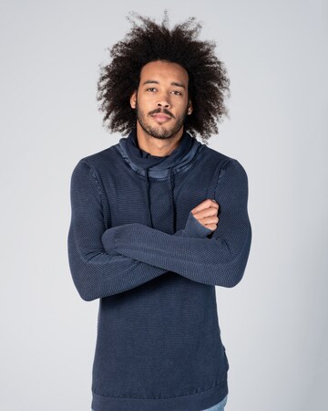 Key Largo Regular fit Trui 'MST LECH' in Blauw