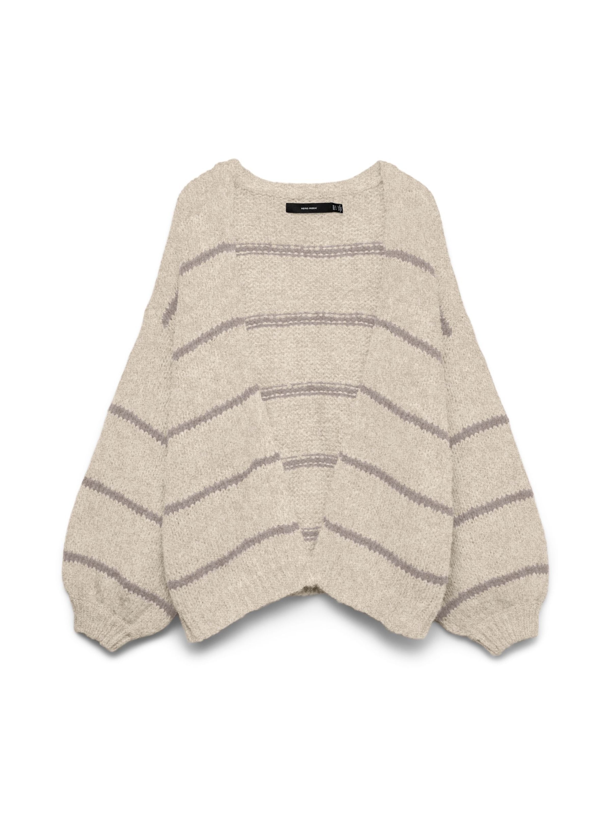 VERO MODA Strickjacke 'VMMaybe' in Weiß: Vorderseite