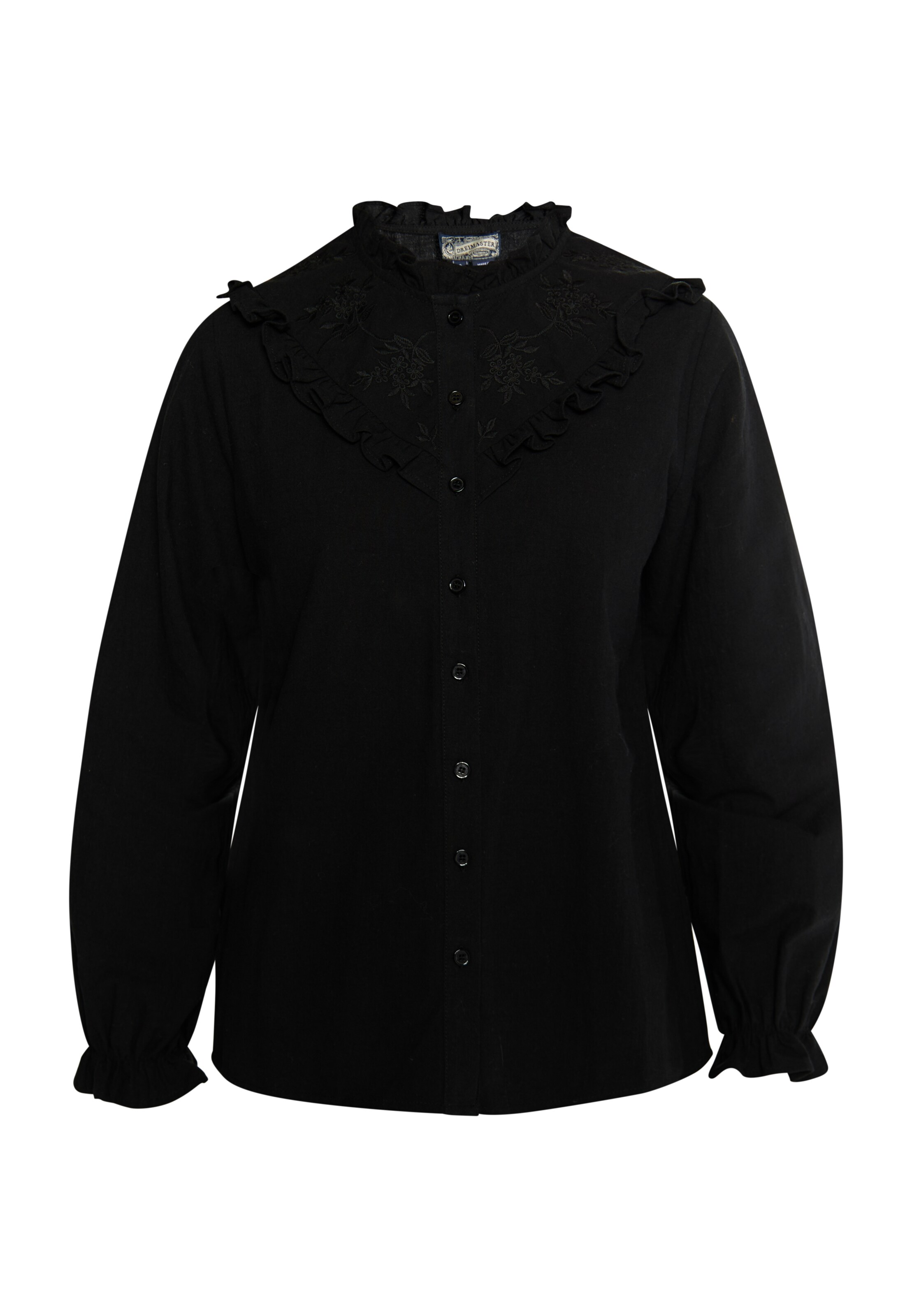DreiMaster Vintage Μπλούζα σε μαύρο: μπροστά