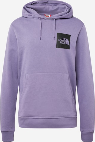 THE NORTH FACE Sweatshirt 'Fine' in Purple: front