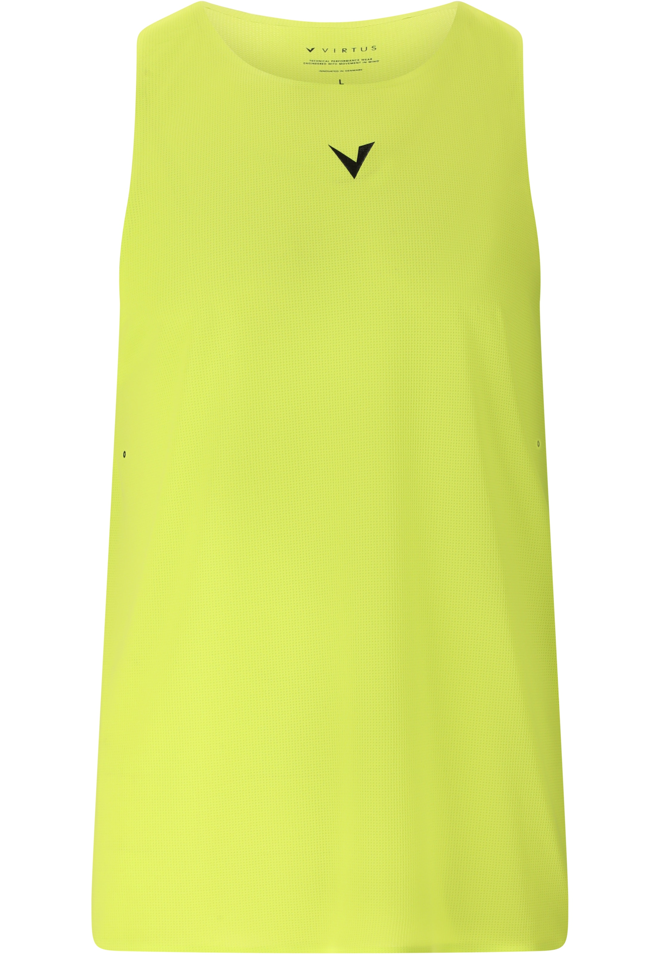 Virtus Performance shirt 'Ayaan' in Yellow: front