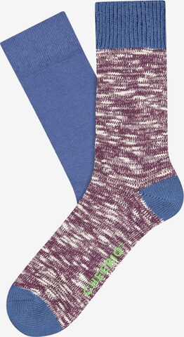 CHEERIO* Socken 'BOOT BUDDY' in Blau: predná strana