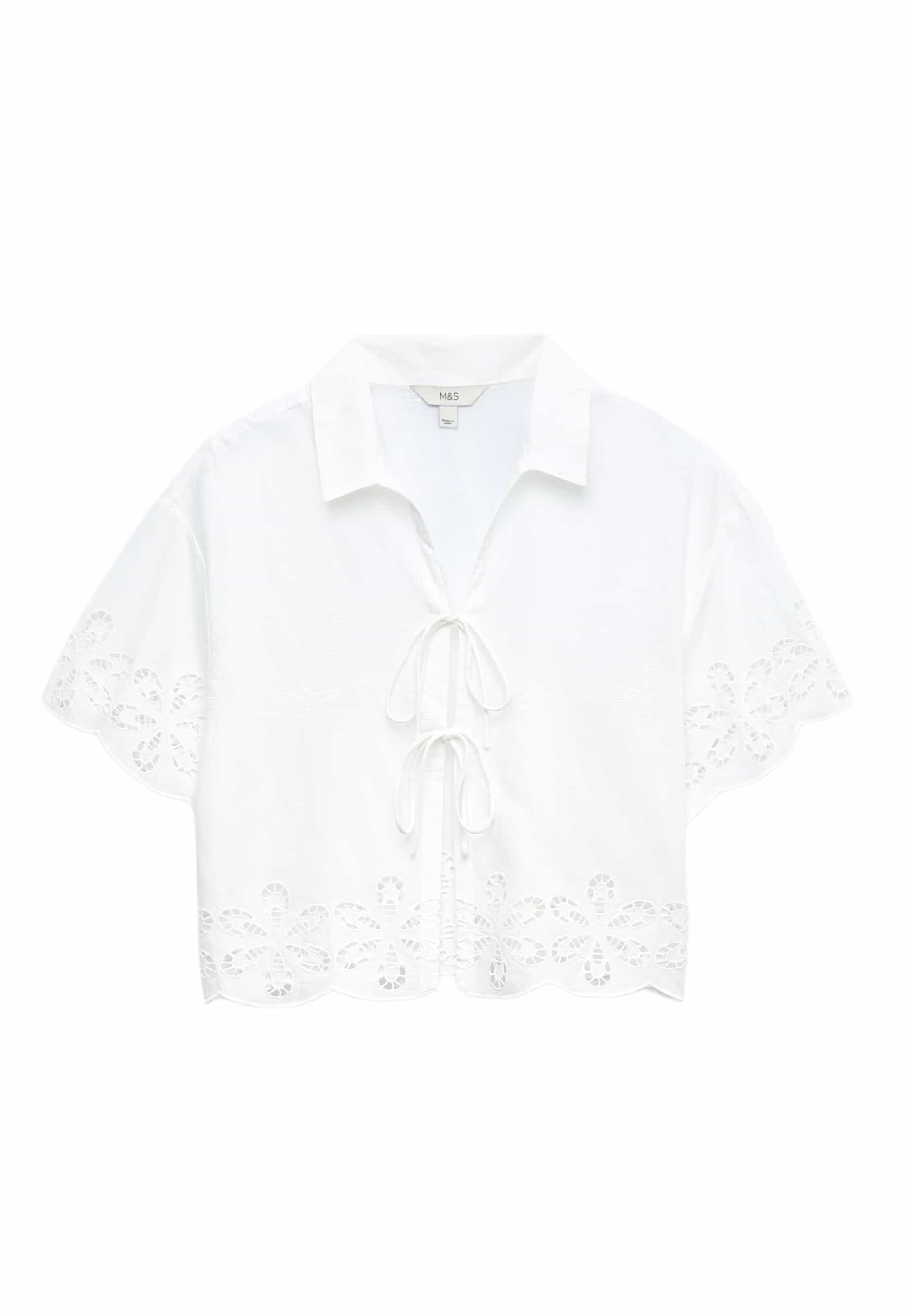 Marks & Spencer Blouse in White: front