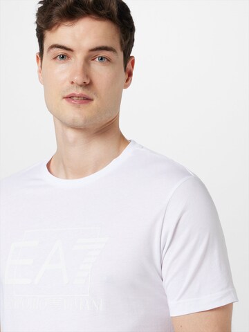 EA7 Emporio Armani T-shirt i vit
