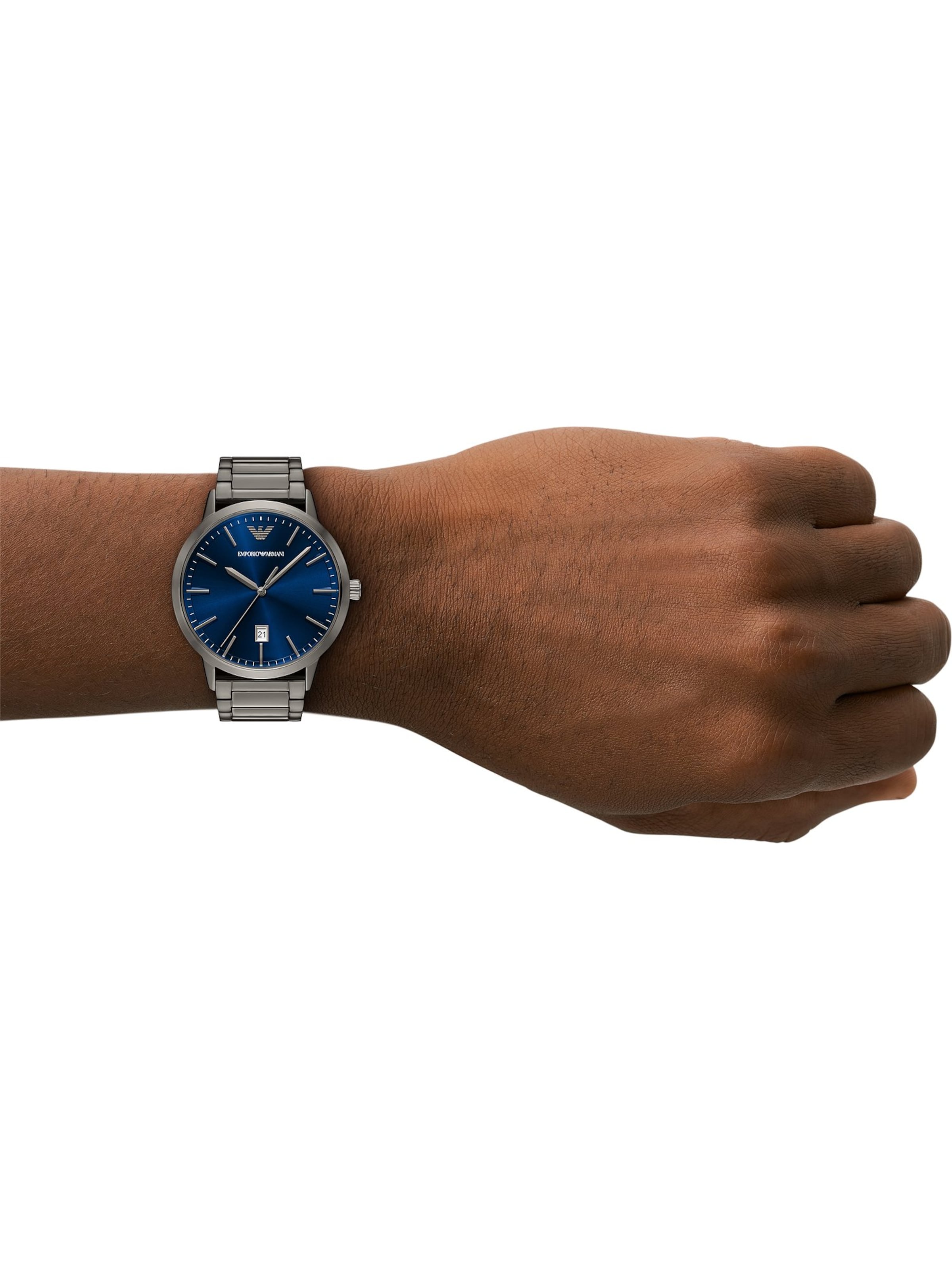 Emporio Armani Analog Watch in Grey: front