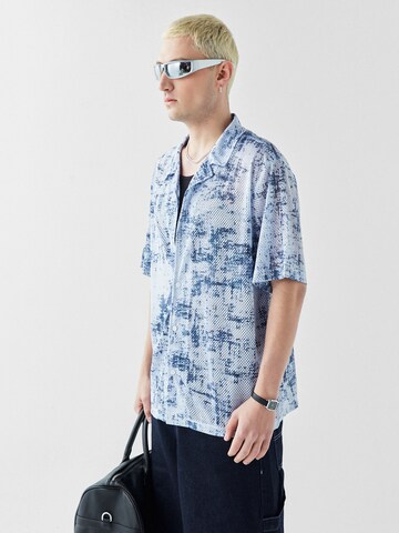 Comfort fit Camicia 'Miami' di VAMOS CLO in blu