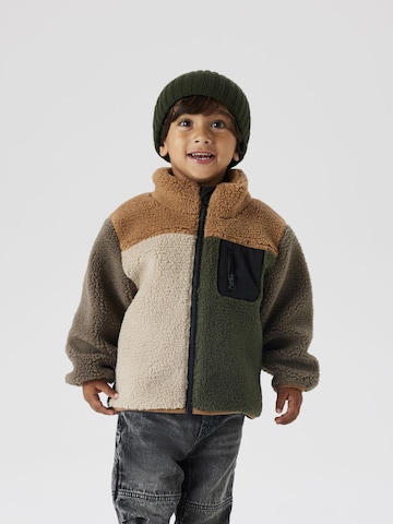 Giacca di pile di NAME IT in marrone: frontale