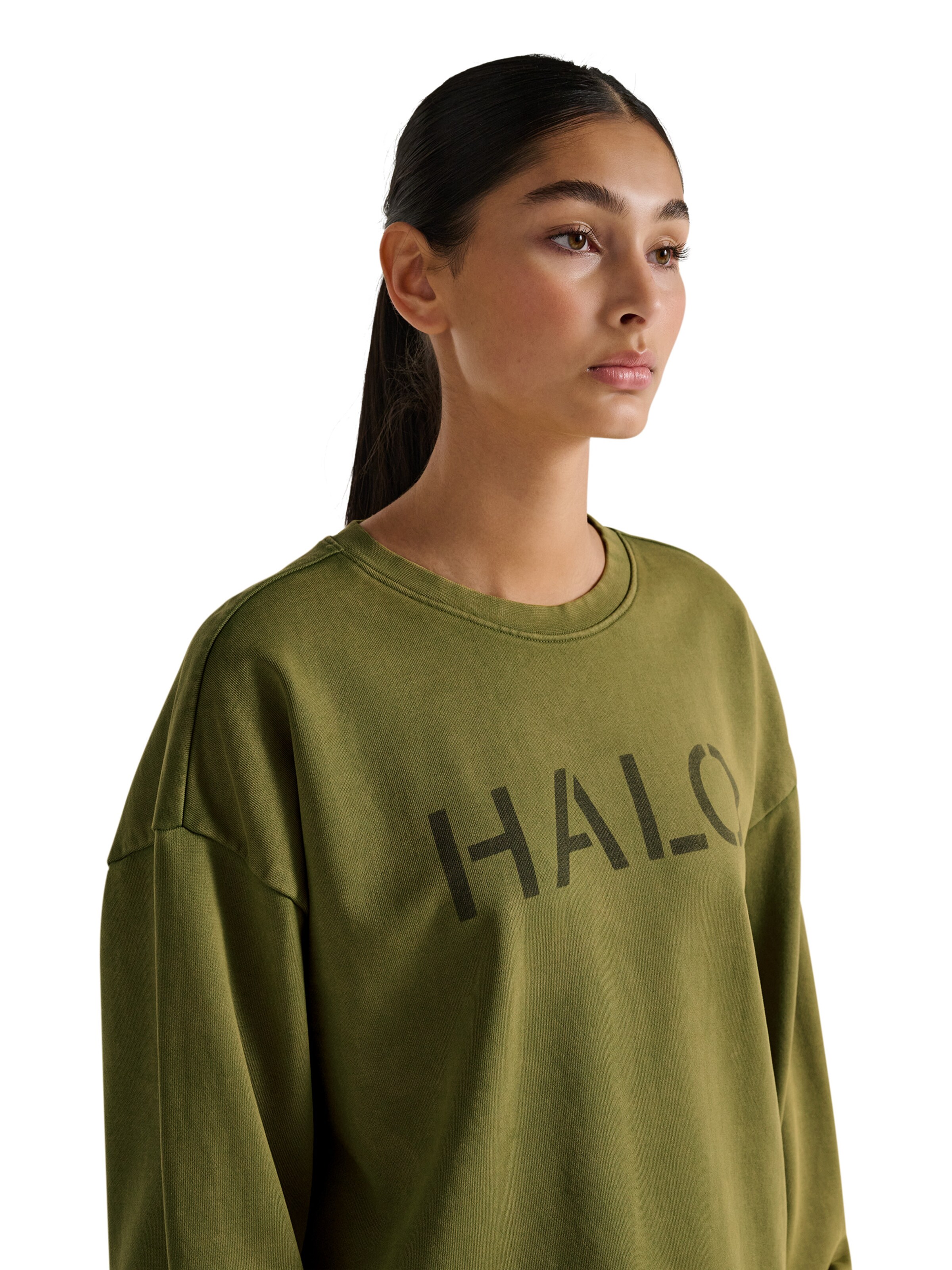 HALO Sportsweatshirt in Groen