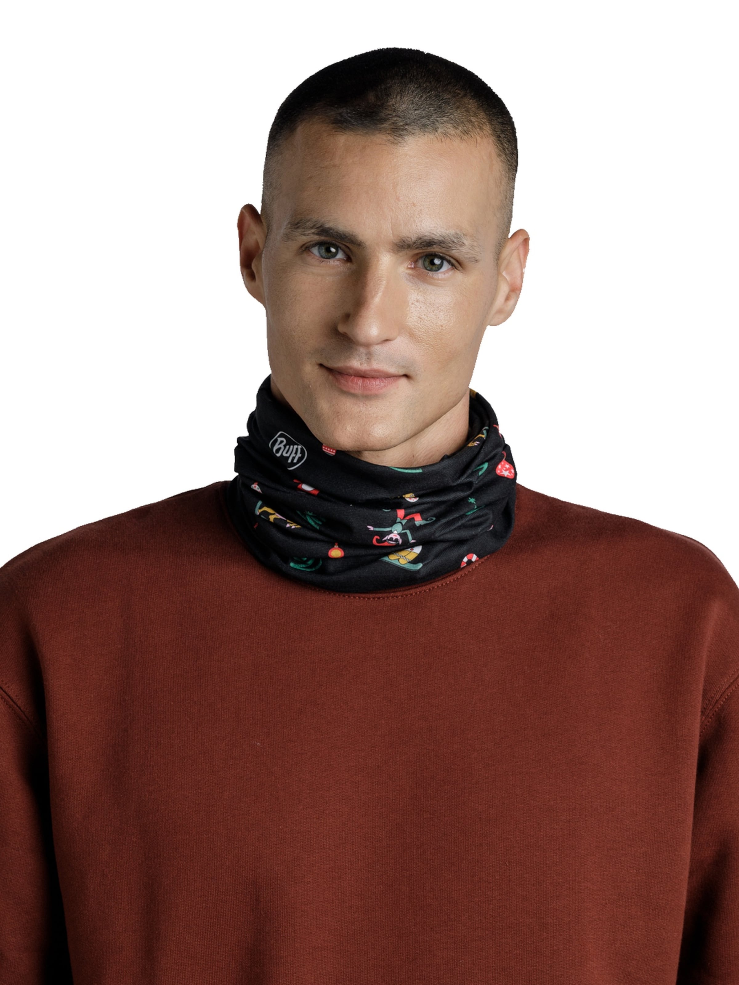 BUFF Sportsjaal in Zwart: voorkant